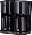 Produktbild: SEVERIN Duo-Filterkaffeemaschine KA 9315 | 2 Thermokannen | 16 Tassen | 2x1000W | Tropfstopp | Schwenkfilter | Schwarz