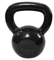 Produktbild: Amazon Basics Kugelhantel aus Gusseisen, 20 kg, Schwarz