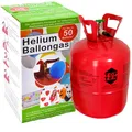 Produktbild: Große Heliumflasche für ca. 50 Luftballons Folienballons Ballongas 360 Liter