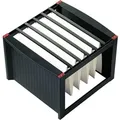 Produktbild: Hängeregistraturgestell Ku.schwarz H272xb360xt380mm F.ca.40 Mappen Helit