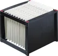Produktbild: helit Hängeregistraturgestell Kunststoff schwarz - H 61100-92