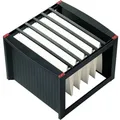 Produktbild: Helit Hängemappenbox H6110092 Schwarz, Rot 1 St.