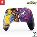 Produktbild: PowerA Enhanced trdls controller til Nintendo Switch - Pikachu vs. Gengar (Switch) (NSGP0420-01)
