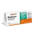 Produktbild: Baldrian-ratiopharm überzogene Tablette: Wirkt beruhigend bei leichter nervöser Anspannung und Schlafstörungen. Mit dem Trockenextrakt aus der Baldrianwurzel. 30 Tabletten