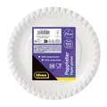 Produktbild: Idena 58250 - Partyteller Weiß, 100 Stück, ⌀ 23 cm, FSC Zertifiziert, 100 Prozent kompostierbarer Pappteller, für Partys, Grillen und Picknick