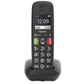 Produktbild: Gigaset E290 Schnurlostelefon schwarz DECT GAP Analog extra große Tasten