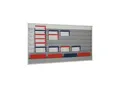 Produktbild: Eichner Planungstafel A4 für den Werkstattbereich 6 Schienen 1580 x 900 x 78 mm (9019-00114)