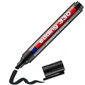 Produktbild: edding 330 Permanentmarker - schwarz - 1 Stift - Keil-Spitze 1-5 mm - wasserfest, schnell-trocknend - wischfest - für Karton, Kunststoff, Glas, Holz, Metall, Glas