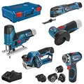 Produktbild: Bosch Professional 12v-5er Werkzeug Set (0615a0017d)