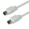 Produktbild: PS2 Tastatur- und Maus-Kabel 6 pol. MINI DIN 1,8 m
