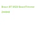 Produktbild: Braun BT 9520 BeardTrimmer 244848 (7500435244848)