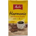 Produktbild: Melitta Kaffee Harmonie entkoffeiniert gemahlen Stärke 3 1x500g Packung usy