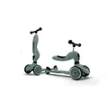 Produktbild: Scoot and Ride Dreiradscooter Highwaykick 1 Forest, Kinderroller, Scooter, Dreiradscooter, 2in1 Kickboard, mit Sitz, Grün