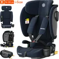 Produktbild: Daliya® JOYMAX i-Size Kindersitz, ISOFIX, Top Tether mit Warnmelder, für Kinder 76-150 cm, ab 15 Monaten, 9-36 kg, Autokindersitz, Autositz verstellbare Kopfstütze und Rückenlehne, 5-Punkt-Gurt, ECE R129/03, Dunkelblau