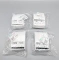 Produktbild: 4er Pack Hager Doppelsteckdose Geräteträger SL 20051 reinweiß L22509010 #KT8061A