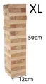 Produktbild: XL Stapelturm 50cm Holz Wackelturm Geschicklichkeitsspiel Stapelspiel Holzturm