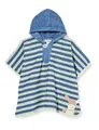 Produktbild: Sterntaler Baby Badeponcho mit Kapuze, Esel Emmilius, Einheitsgröße, Baumwolle, Grün/Blau