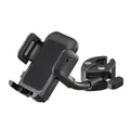 Produktbild: 19761 Smartphone-Halter Schwarz Kunststoff - 360° Drehung Flexible