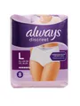 Produktbild: Always Discreet Plus Inkontinenz Pants L | Damen Einweghöschen saugstark | 32Stk