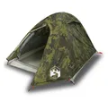 Produktbild: vidaXL Kuppelzelt Kuppel-Campingzelt 2 Personen Tarnmuster Wasserdicht, (1 tlg)