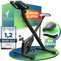 Produktbild: Tretmann Hometrainer fahrrad Klappbar Set-extra bequem & leise