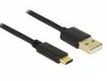 Produktbild: Delock USB 2.0 Kabel Typ-A zu Type-C 1 m