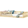 Produktbild: Idimex Bodenbett, Natur, Holz, Kiefer, Vintage, 96x42x206 cm, FSC Mix, Kinder- & Jugendzimmer, Kindermöbel, Kinderbetten, Kindereinzelbetten