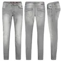 Produktbild: Sublevel Herren Jeans Hose Basic Stretch Jeanshose Regular Slim Denim, Hosengröße:W31, Farbe:Grau