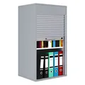 Produktbild: VCM my office Aktos L Rollladenschrank grau 1 Fachboden 50,0 x 40,0 x 93,0 cm