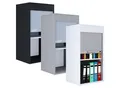 Produktbild: VCM Büroschrank Aktenschrank mit Rollladen Maße ca. H. 93 x B. 50 x T. 40 cm – Aktos L