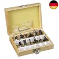 Produktbild: kwb Oberfräser-Set, 12-teilig, (V-Nutfräser, Hohlkehlfräser u.v.m.) Ha