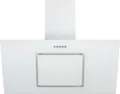 Produktbild: Respekta CH22010/90WBZ Kopffreihaube, 90 cm breit, 377 m³/h, 3 Leistungsstufen, Metallfettfilter, Drucktasten, Weiß