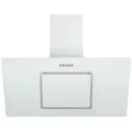 Produktbild: RESPEKTA Kopffreihaube Svea Serie CH22010/90WBZ Svea, EEK: B; 3 Leistungsstufen; Abluft & Umluftbetrieb möglich 90 cm