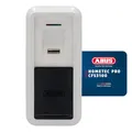 Produktbild: ABUS One Fingerscanner CFS3100 für Haustür, Wohnungstür und Terrassentür - smarter Türöffner - Zubehör für Loxeris One, Wintecto One, Cylox One und CFA3100 - mit Verdeck für den Sensor - weiß