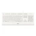 Produktbild: Logitech K280e, Kabelgebundene USB-Tastatur, weiß 920-008319