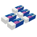 Produktbild: 5 x Pelikan Radierer AL30 Radiergummi Kunststoff für Bleistifte weiß 619635
