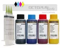 Produktbild: 4x100 ml Druckertinte, Nachfülltinte kompatibel für Brother LC-3217, LC-3219