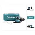 Produktbild: Makita BO4565K, Schwingschleifer, Velcro, Schwarz, Türkis, 14000 OPM, 1,5 mm, 0,75 mm