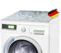Produktbild: BAUHELD Antirutschmatte Waschmaschine [Made in Germany], 60x60 cm, Waschmaschinenauflage mit Vinyl-Beschichtung, Als Waschmaschinenbezug, Waschmaschinenabdeckung, Auch für Trockner