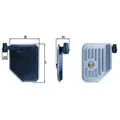 Produktbild: Mahle HX156 Hydraulikfilter, Automatikgetriebe