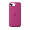 Produktbild: Apple Silikon Case iPhone 16e Fuchsia MD3W4ZM/A