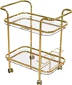 Produktbild: Servierwagen Teewagen in Messingfarben