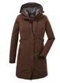 Produktbild: Killtec Wintermantel mit abzippbarer Kapuze (wasser- und winddicht, Parka) cappucino braun Damen