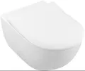 Produktbild: VILLEROY & BOCH Combipack SUBWAY 2.0 CeramicPlus Wand-WC & Sitz oval alpinweiß
