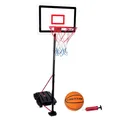 Produktbild: Dunlop Basketballkorb Set – Basketball Korb Höhenverstellbar: 165 - 205 cm – Bas