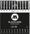 Produktbild: MOLOTOW Fineliner Blackliner VE=11 Stück sortiert schwarz