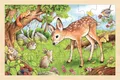 Produktbild: Einlegepuzzle REHKITZ Holzpuzzle Rahmenpuzzle Waldtiere Kinderpuzzle 24 Teile