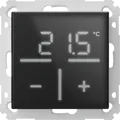 Produktbild: HMIP WGT-A - Glas-Wandthermostat, schwarz