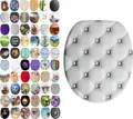 Produktbild: SANILO® WC-Sitz mit Absenkautomatik Comfort, Toilettendeckel direkt vom Hersteller, Klodeckel, Klobrille, WC Deckel, Toilettensitz, Toilettenbrille