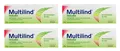 Produktbild: 4x Multilind Heilsalbe mit Nystatin  50 g Creme PZN 3737617